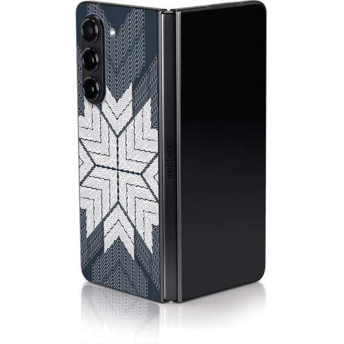 NYC Symmetric Flower Galaxy Z Fold5 5G Skin